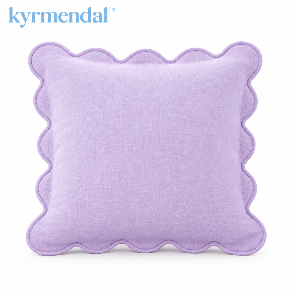 π€π²π«π¦ππ§πππ₯β’ Scalloped Edge Accent Pillow