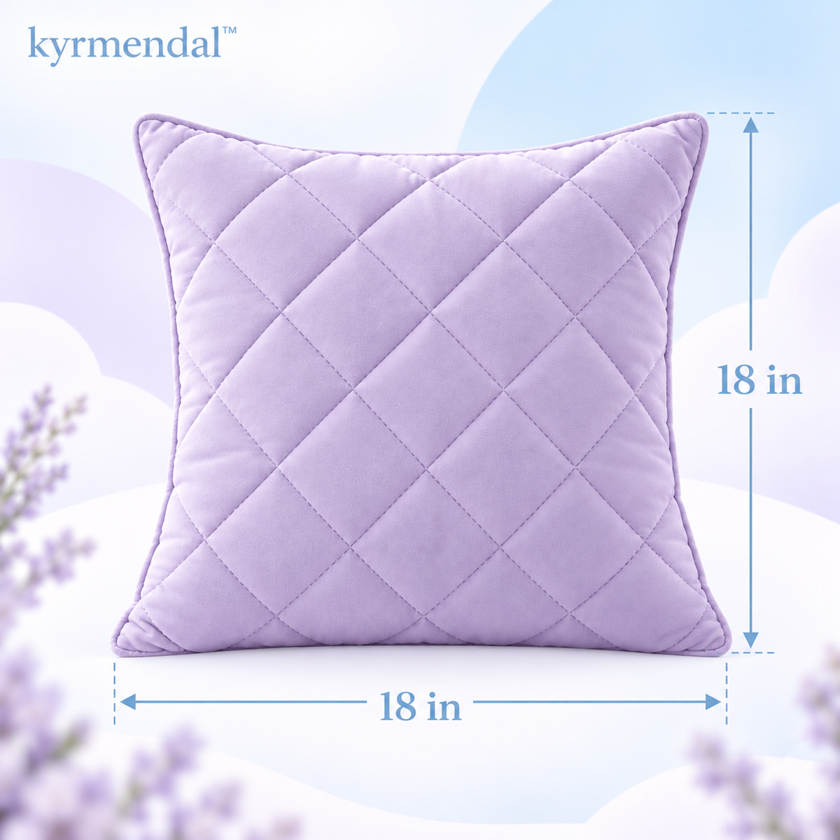 𝐤𝐲𝐫𝐦𝐞𝐧𝐝𝐚𝐥™ Quilted Diamond Accent Pillow