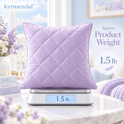 𝐤𝐲𝐫𝐦𝐞𝐧𝐝𝐚𝐥™ Quilted Diamond Accent Pillow