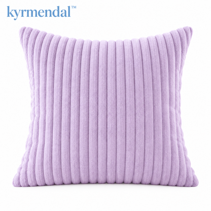 𝐤𝐲𝐫𝐦𝐞𝐧𝐝𝐚𝐥™ Lavender Ribbed Velvet Pillow